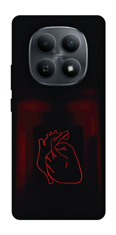 Чехол на Xiaomi Redmi Note 15 4G/5G (EU) Красное сердце фото 1 из 1