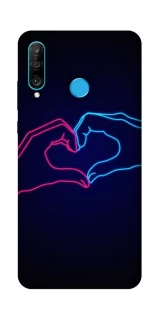 Чохол на Huawei P30 lite Neon love фото 1 з 1
