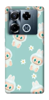 Чехол на Infinix Note 40 Pro 4G Labubu Green фото 1 из 1