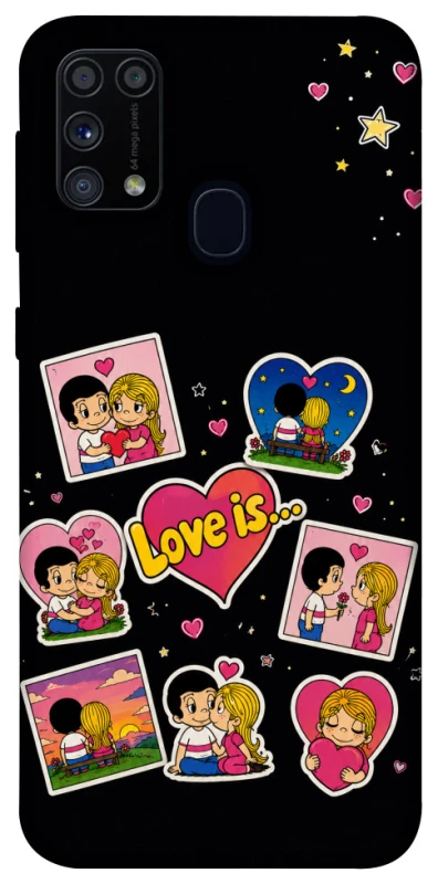 Чохол на Samsung Galaxy M31 Love is фото 1 з 1
