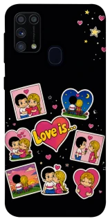 Чохол на Samsung Galaxy M31 Love is фото 1 з 1