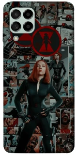 Чехол на Samsung Galaxy M53 5G Black Widow фото 1 из 1