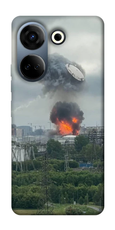 Чохол на TECNO Camon 20 Pro (CK7n) Moscow never sleeps ver.4 фото 1 з 1