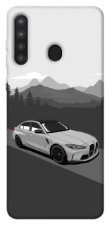 Чехол на Samsung Galaxy A21 BMW grey v3 фото 1 из 1