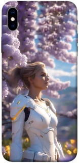 Чехол на Apple iPhone XS Max (6.5") Cyber space girl ver.1 фото 1 из 1