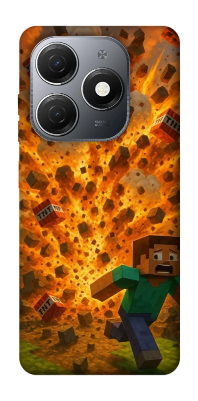 Чохол на TECNO Spark 20 Minecraft v7 фото 1 з 1