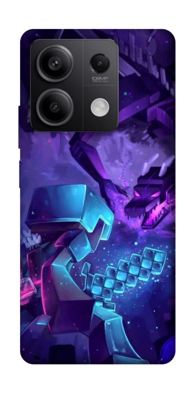 Чохол на Xiaomi Redmi Note 13 5G Minecraft dragon фото 1 з 1