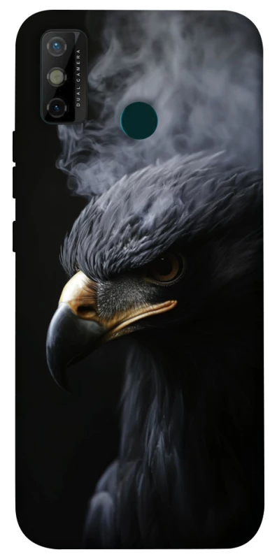 Чохол на TECNO Spark 6 Go black eagle фото 1 з 1