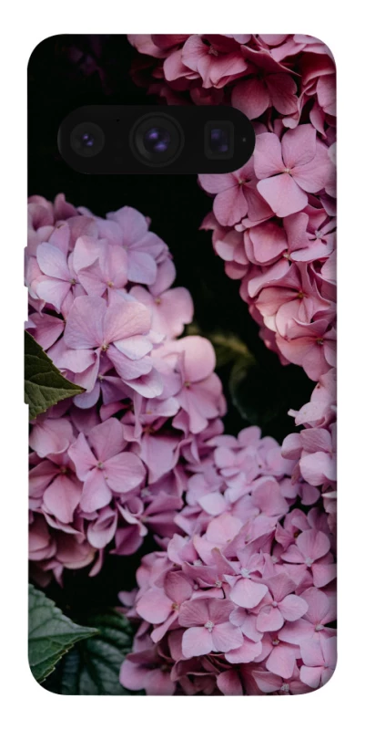 Чехол на Google Pixel 8 Pro Розовые гартензии фото 1 из 1