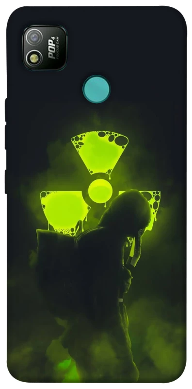 Чехол на TECNO POP 4 Радиация v2 фото 1 из 1