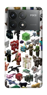Чохол на Xiaomi Poco F6 Pro Minecraft v4 фото 1 з 1