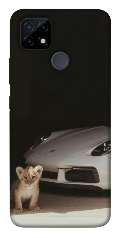 Чехол на Realme C12 Porsche white фото 1 из 1