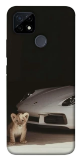 Чехол на Realme C12 Porsche white фото 1 из 1