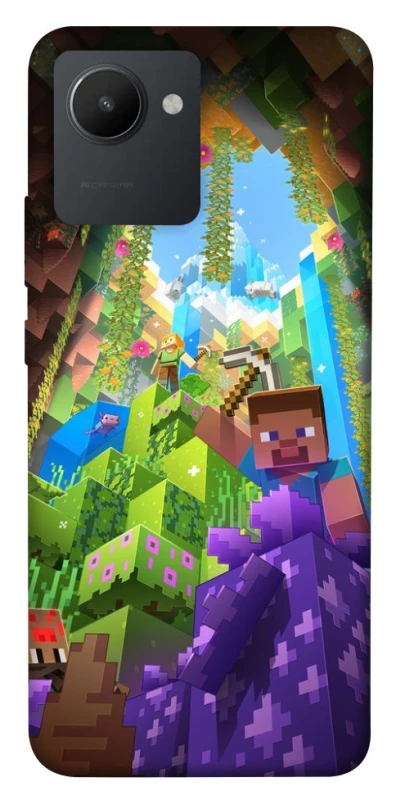 Чехол на Realme C30 Minecraft forever фото 1 из 1