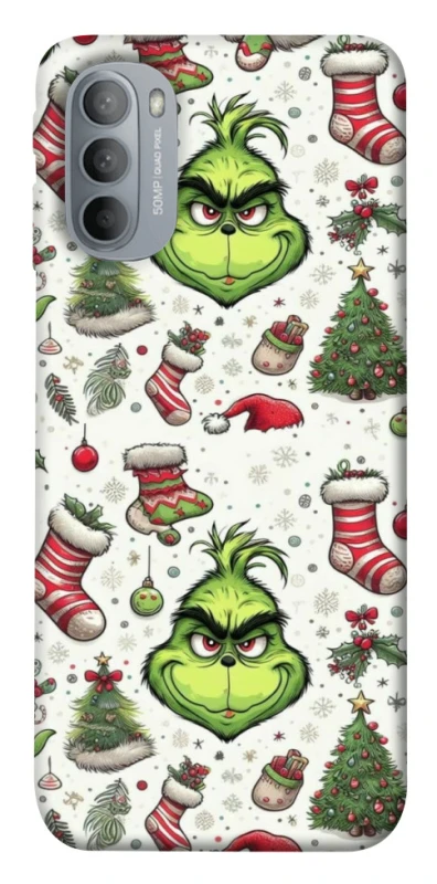 Чохол на Motorola Moto G31 Grinch mood ver.3 фото 1 з 1