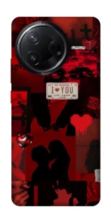 Чохол на Infinix Note 50 Pro Love collage ver.2 фото 1 з 1