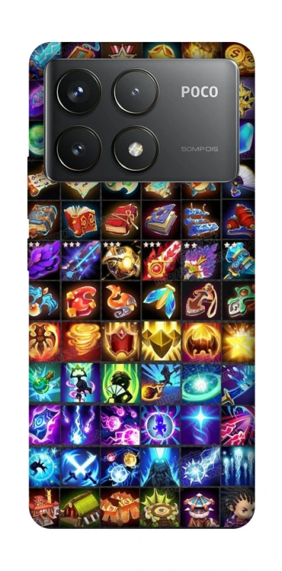 Чехол на Xiaomi Poco F6 Pro Abilities menu ver.2 фото 1 из 1