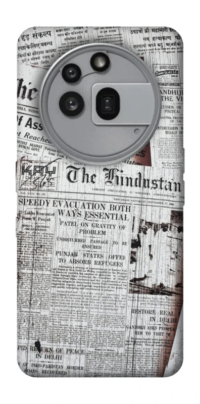 Чохол на Nothing Phone (3a) Pro Газети фото 1 з 1