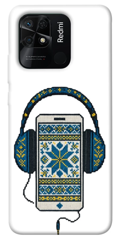 Чехол на Xiaomi Redmi 10C Современная вышиванка фото 1 из 1