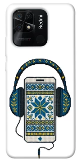 Чехол на Xiaomi Redmi 10C Современная вышиванка фото 1 из 1