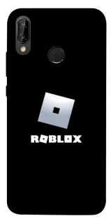 Чохол на Huawei P20 Lite Roblox logo black фото 1 Чохол на Huawei P20 Lite Roblox logo black фото 1 з 1