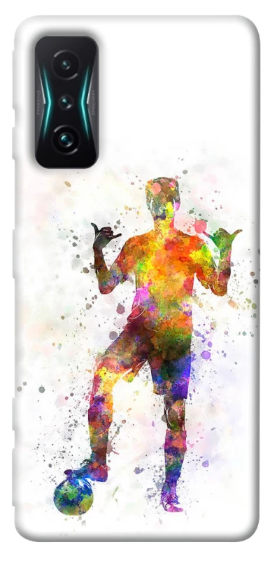 Чехол на Xiaomi Redmi K50 Gaming Football Player v3 фото 1 из 1