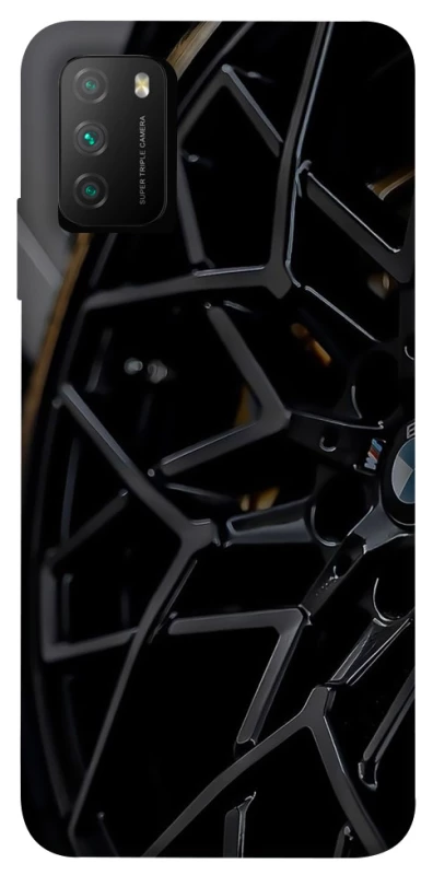 Чохол на Xiaomi Poco M3 Wheel BMW v2 фото 1 з 1