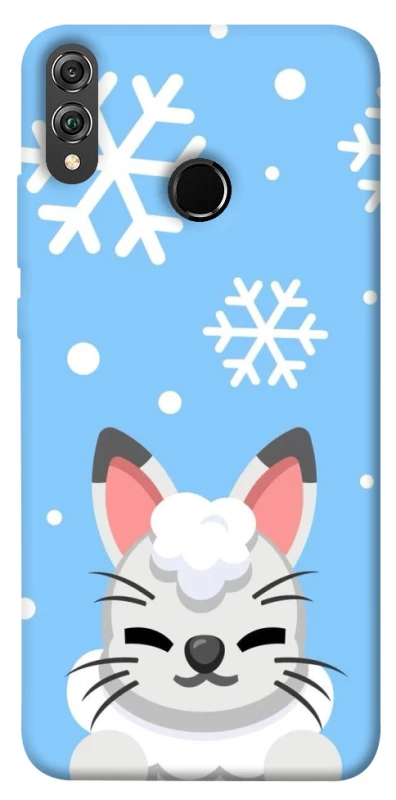 Чохол на Huawei Honor 8X Adopt Me Snow Kitty Smile фото 1 з 1