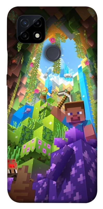 Чохол на Realme C21 Minecraft forever фото 1 з 1