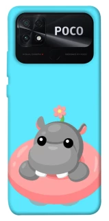 Чехол на Xiaomi Poco C40 Adopt Me Hippo Floatie фото 1 из 1