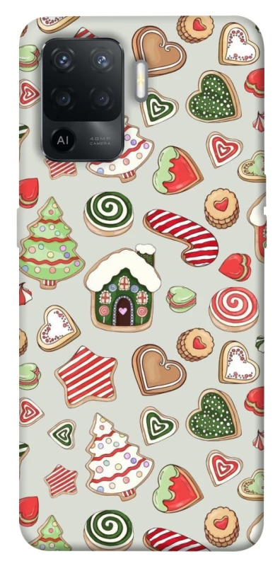 Чохол на Oppo Reno 5 Lite Новорічний v7 фото 1 з 1