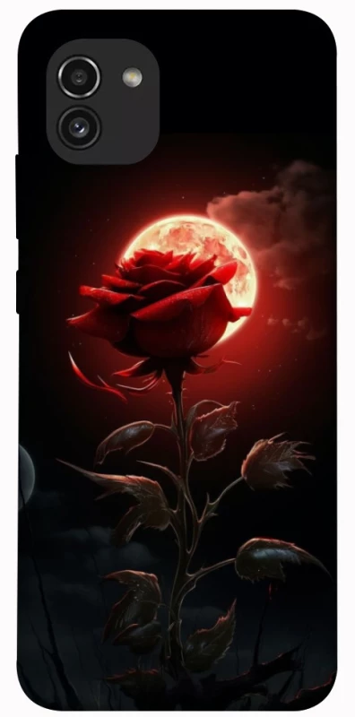 Чехол на Samsung Galaxy A03 Красная роза фото 1 из 1