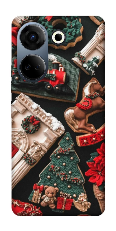 Чохол на TECNO Camon 20 Pro (CK7n) Новорічний v20 фото 1 з 1