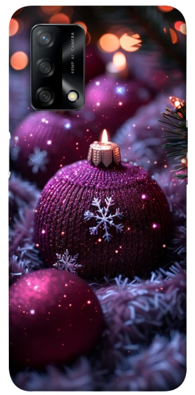 Чохол на Oppo A74 4G Новорічний v45 фото 1 з 1