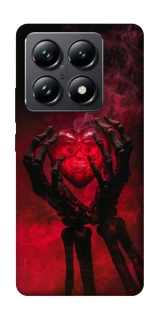Чехол на Xiaomi 14T Pro Heart in the hands of a skeleton фото 1 из 1