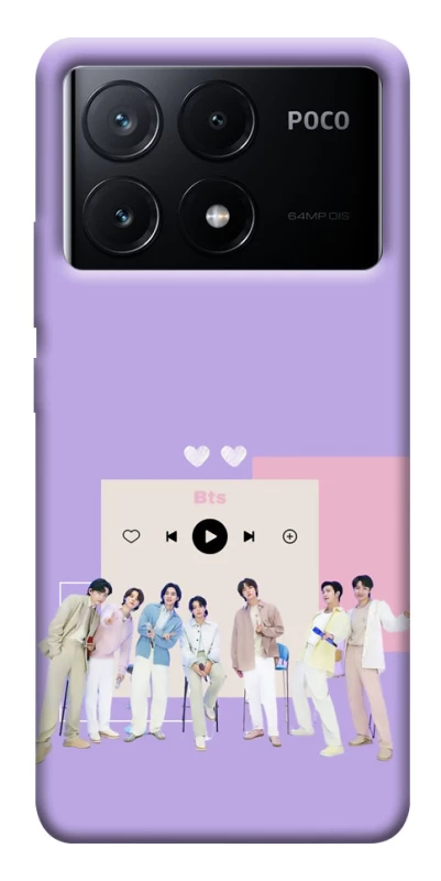 Чехол на Xiaomi Poco X6 BTS v7 фото 1 из 1