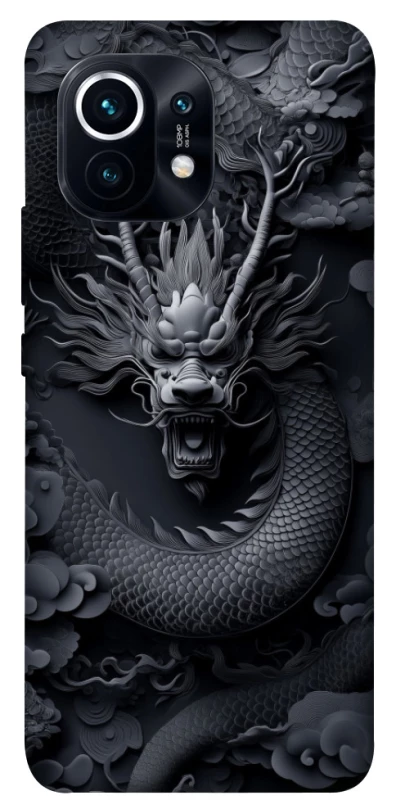 Чехол на Xiaomi Mi 11 black dragon фото 1 из 1