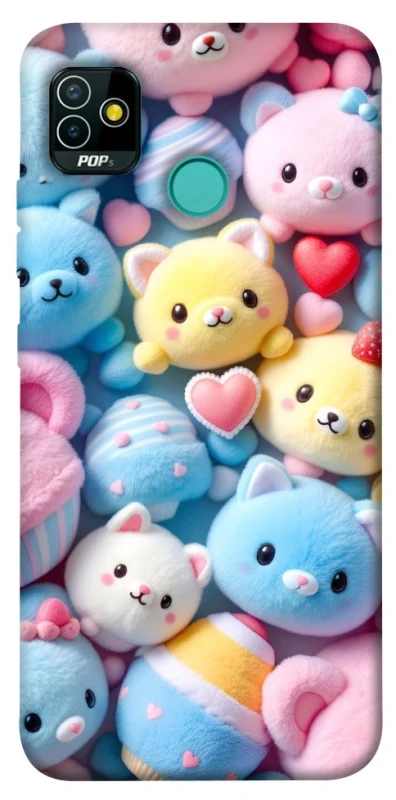 Чехол на TECNO POP 5 Soft toys фото 1 из 1
