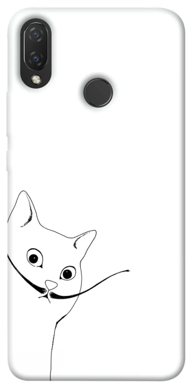Чехол на Huawei P Smart+ (nova 3i) Кот Дали фото 1 из 1