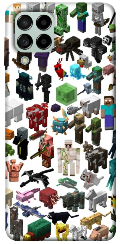 Чохол на Samsung Galaxy M53 5G Minecraft v4 фото 1 з 1