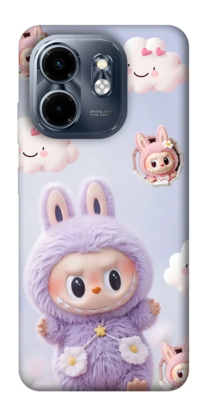 Чохол на Infinix Smart 9 4G / Hot 50i Labubu & clouds фото 1 з 1