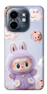 Чохол на Infinix Smart 9 4G / Hot 50i Labubu & clouds фото 1 з 1