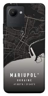 Чехол на Realme C30 Mariupol map фото 1 из 1