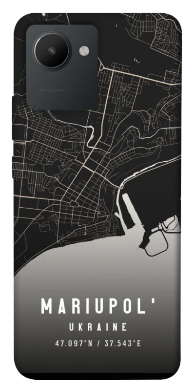 Чохол на Realme C30s Mariupol map фото 1 з 1