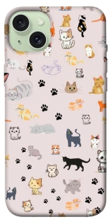 Чохол на Apple iPhone 15 Plus (6.7") Cat style ver.1 фото 1 з 1