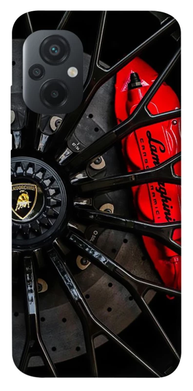 Чехол на Xiaomi Poco M5 Wheel Lamborgini фото 1 из 1