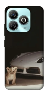 Чохол на ZTE Blade A75 4G Porsche white фото 1 з 1