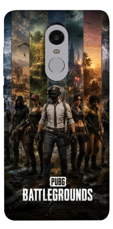 Чехол на Xiaomi Redmi Note 4X / Note 4 (Snapdragon) PUBG фото 1 из 1