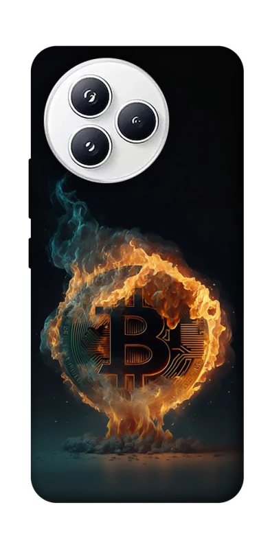 Чехол на Xiaomi Civi 5 Pro Fire Bitcoin фото 1 из 1