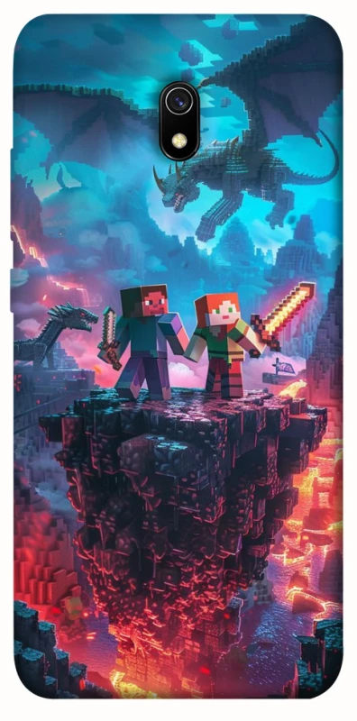 Чохол на Xiaomi Redmi 8a Minecraft v3 фото 1 з 1